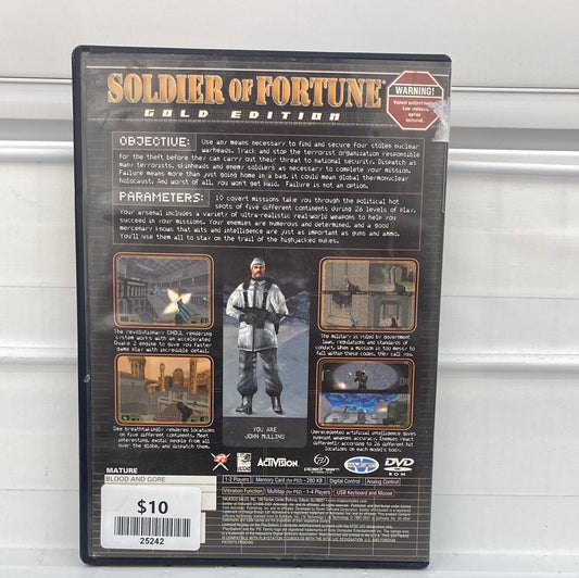 Soldier of Fortune: Gold Edition - Playstation 2