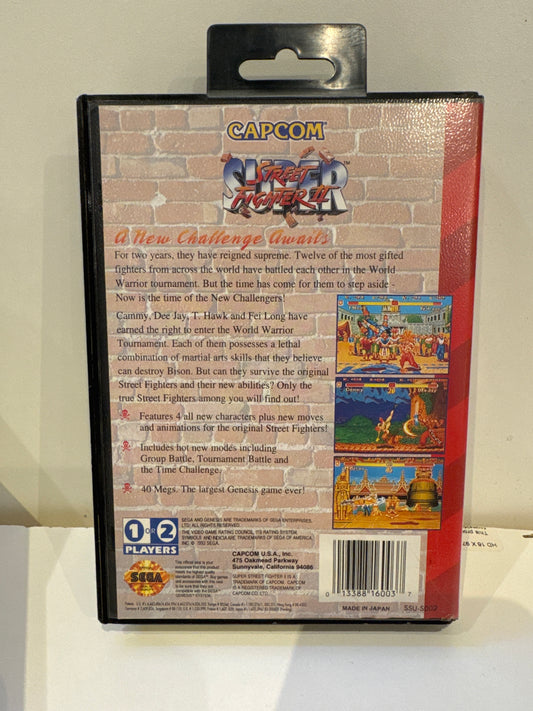Super Street Fighter II - Sega Genesis