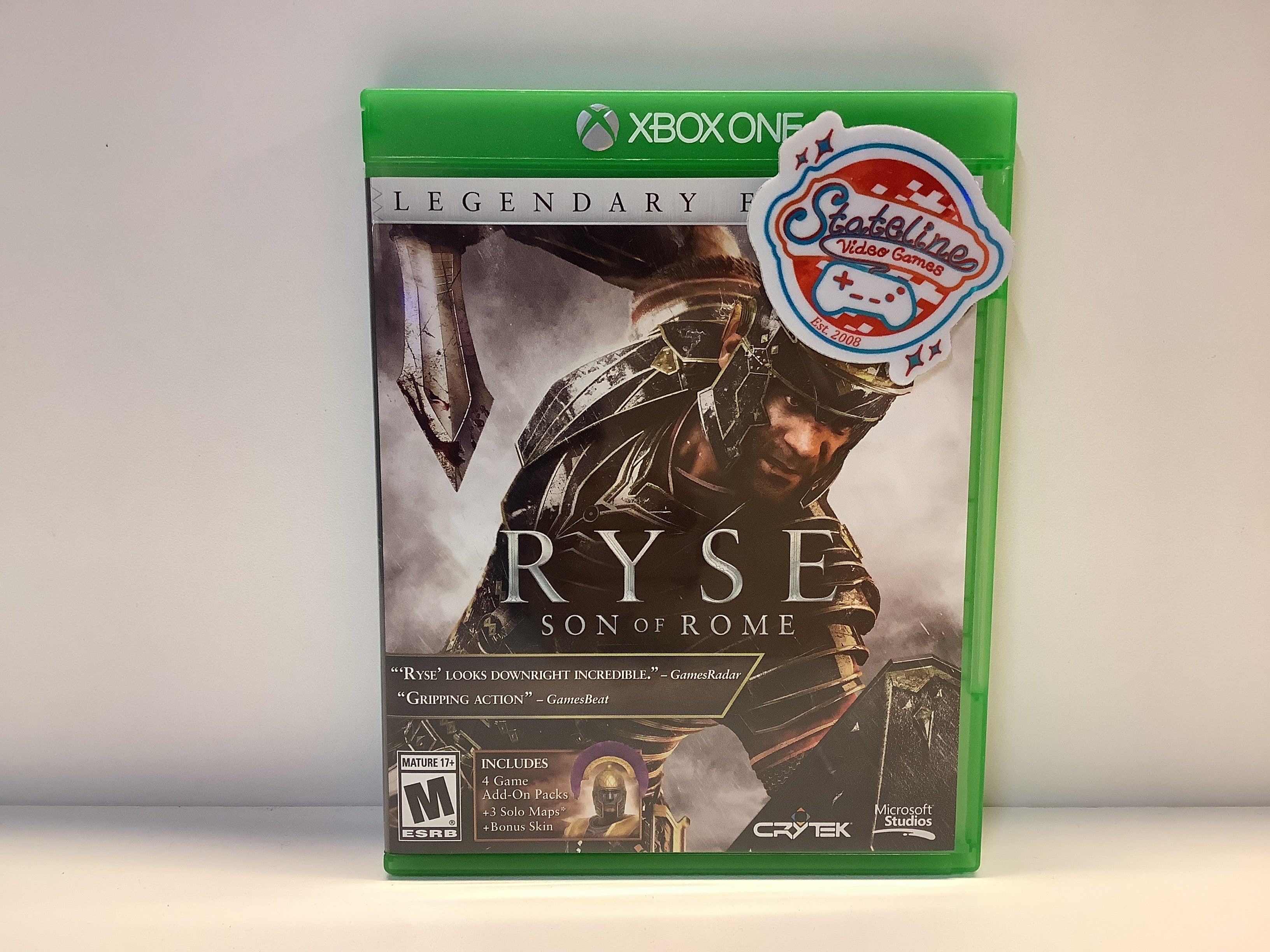 XBOX ONE RYSE Son of Rome レジェンダリーエディション Ryse: Son of Rome [Legendary Edition] - Xbox One – Stateline Video