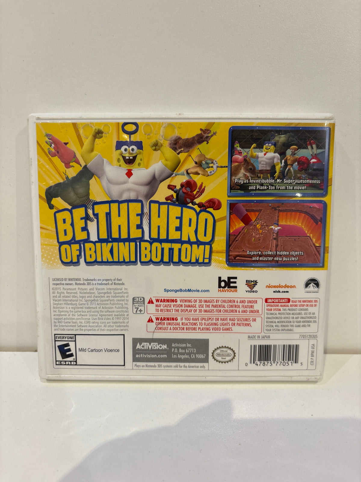 SpongeBob HeroPants - Nintendo 3DS