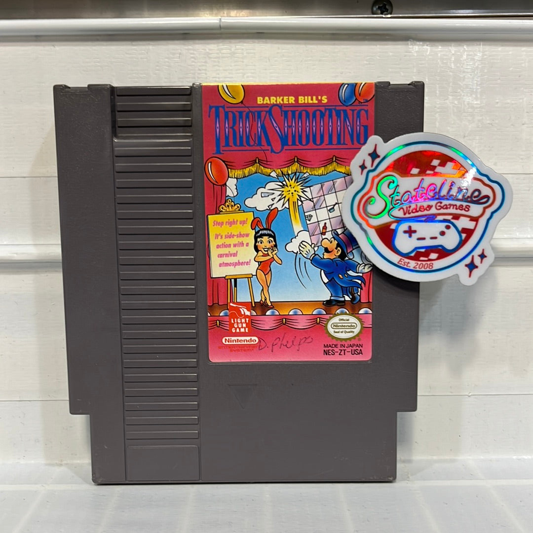 Barker Bill s Trick Shooting NES Stateline Video Games Inc