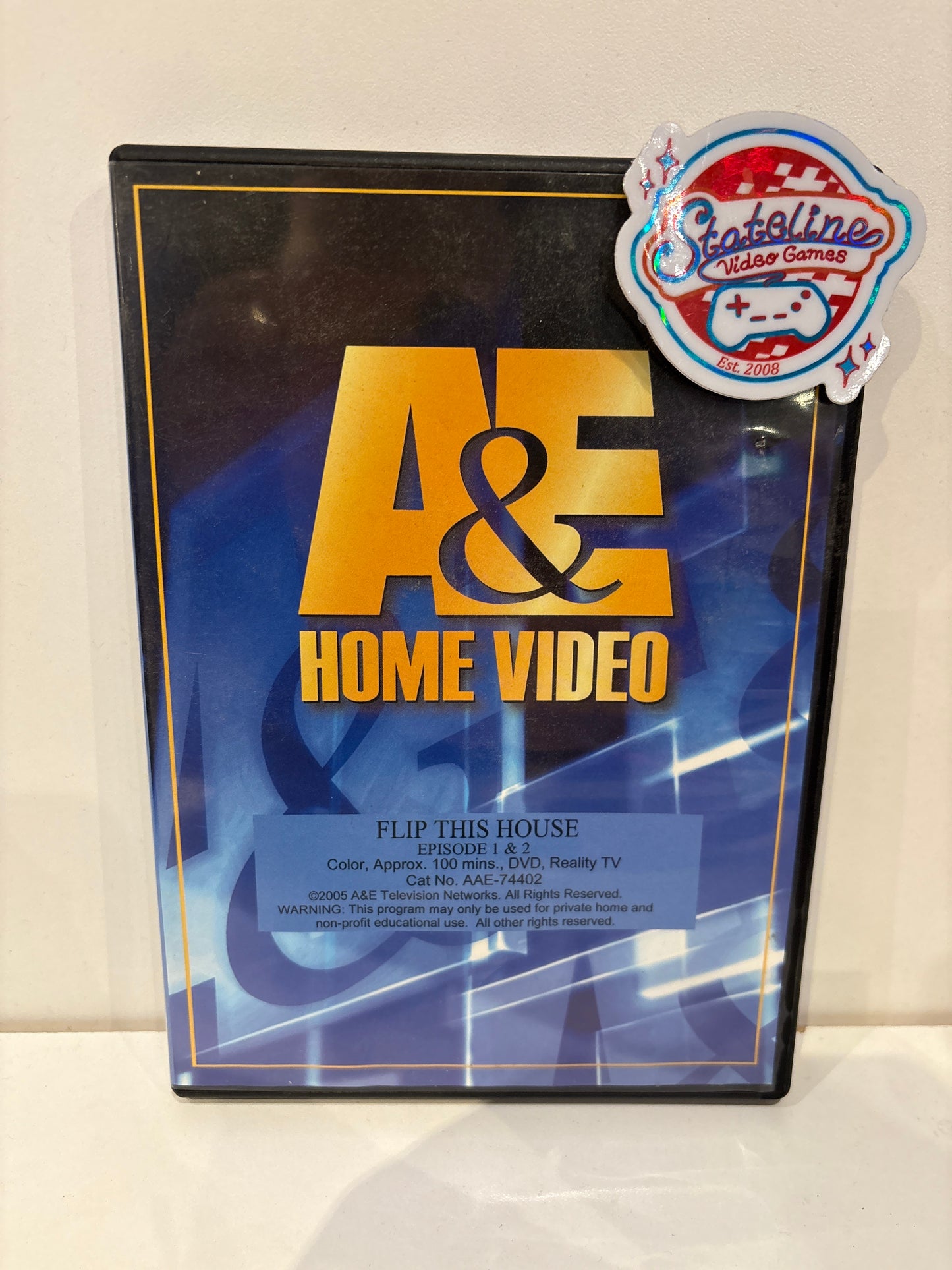 A&E Home Video Flip This House Episode 1 & 2 - DVD