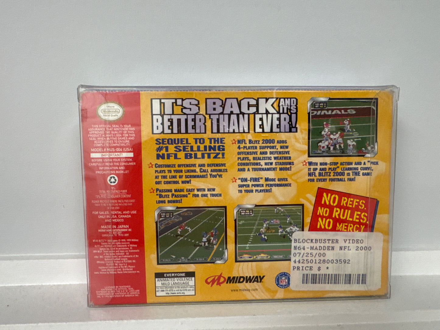 NFL Blitz 2000 - Nintendo 64