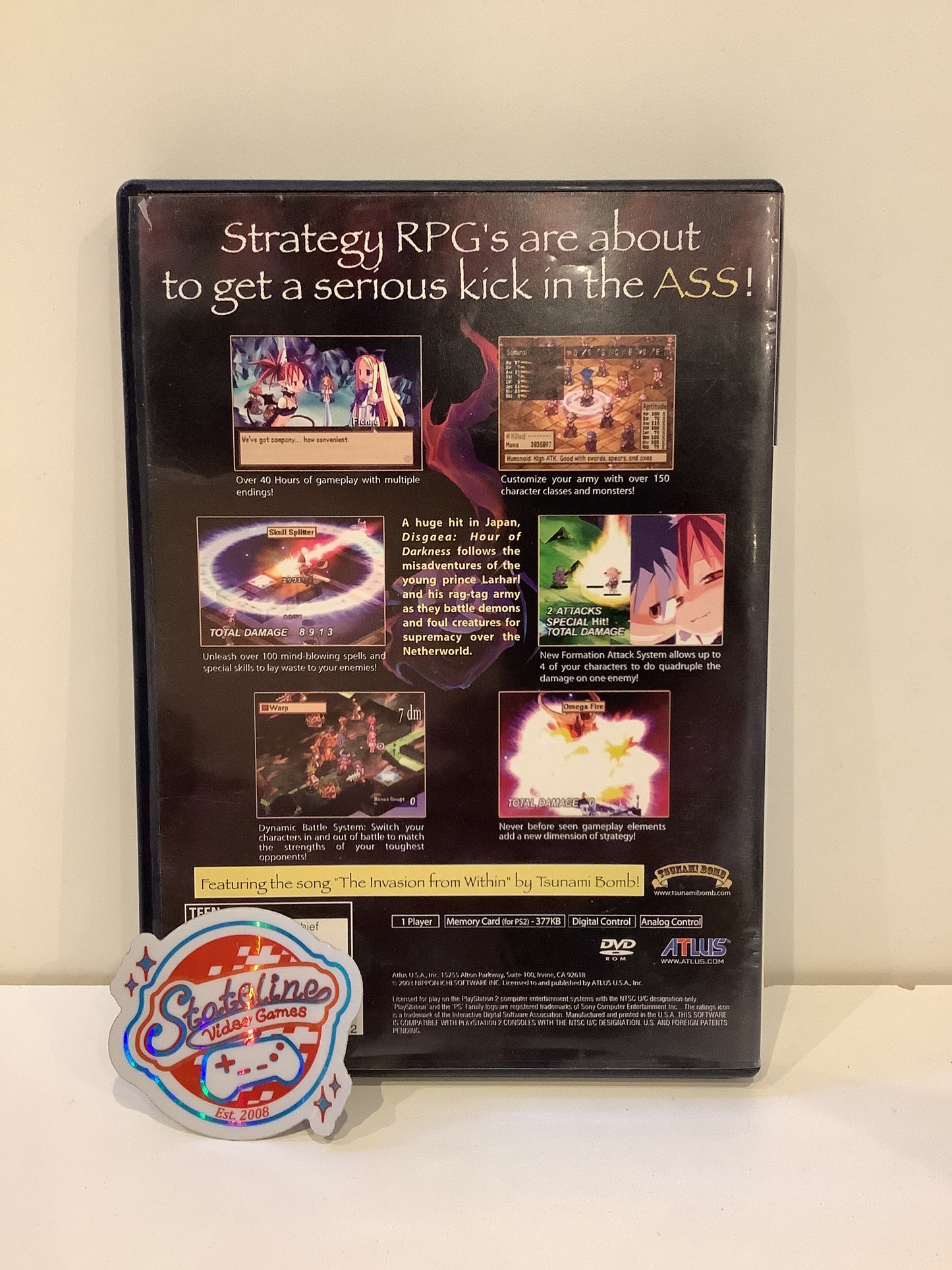 Disgaea Hour of Darkness - Playstation 2