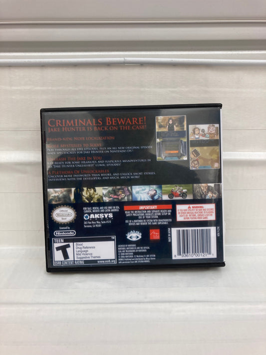Jake Hunter Detective Story - Nintendo DS