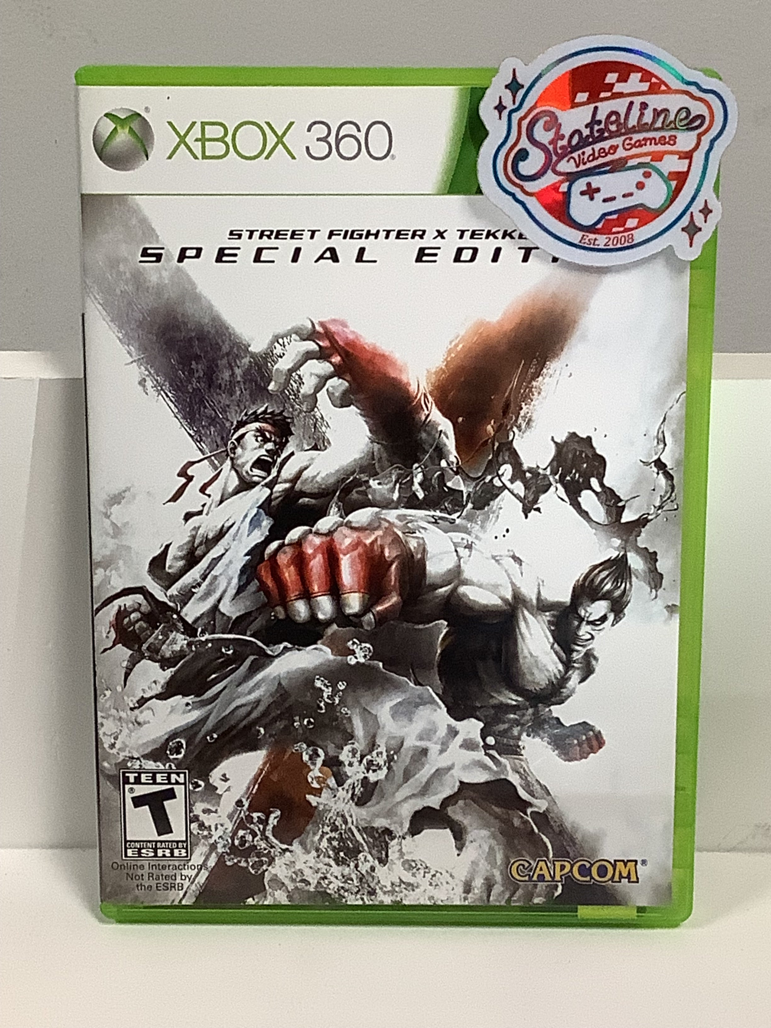 2024 Street Fighter X Tekken Special Edition for Xbox 360 Brand New Factory Sealed!