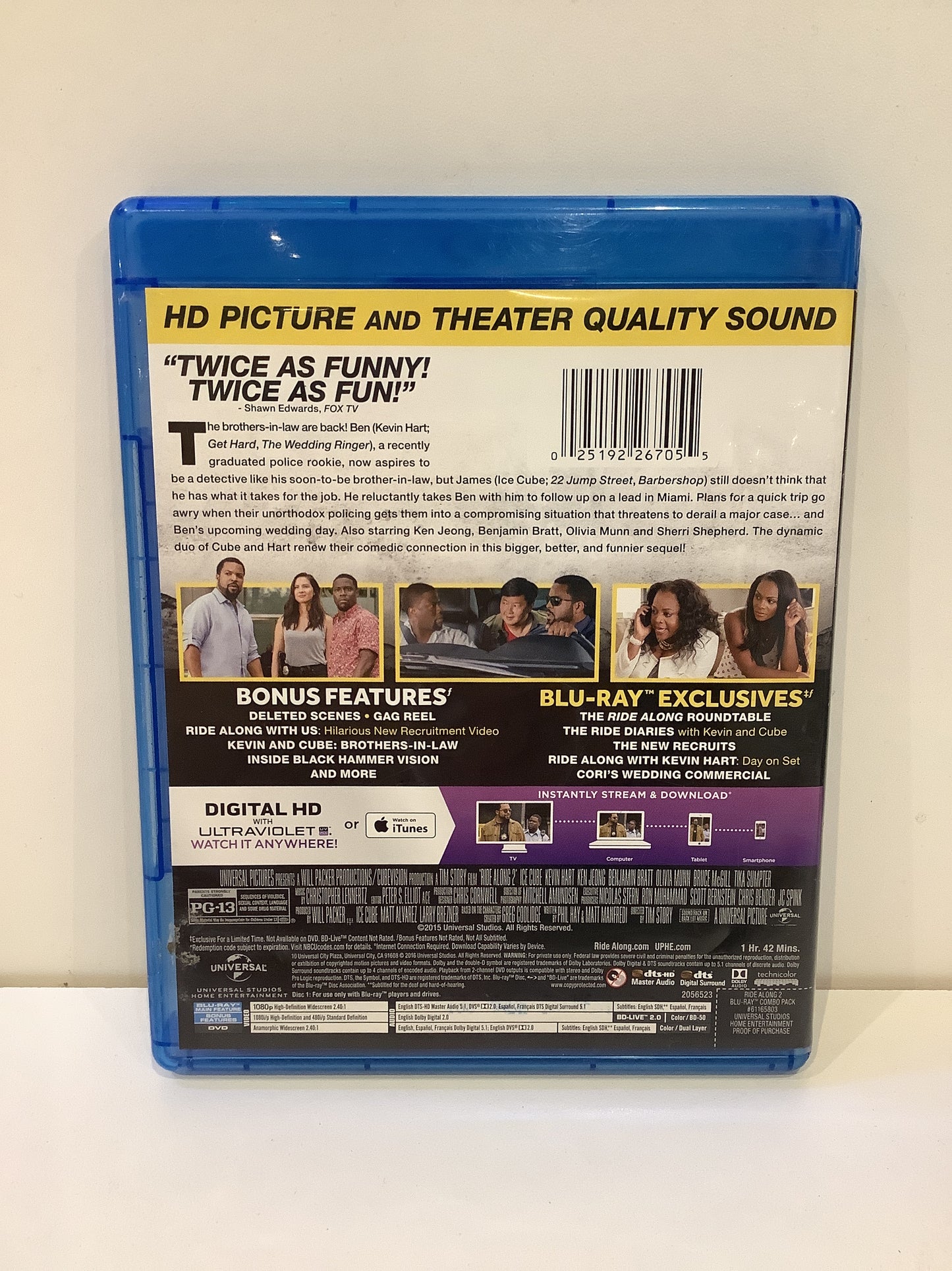 Ride Along 2 - Blu-Ray