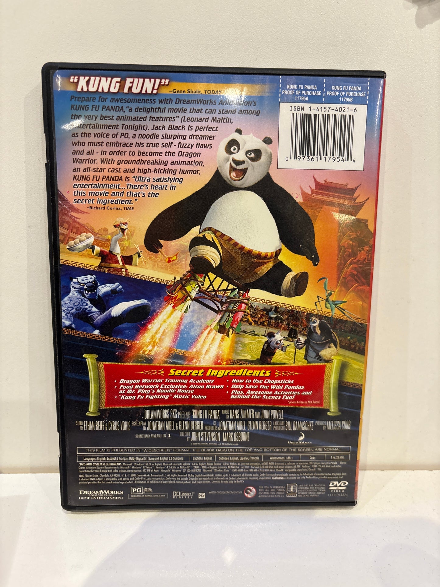 Kung Fu Panda - DVD