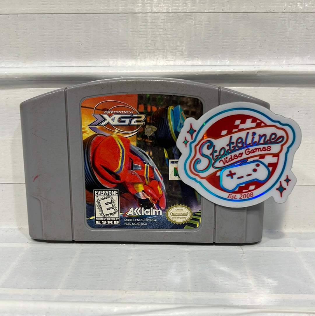 XG2 Extreme-G 2 - Nintendo 64 – Stateline Video Games Inc.