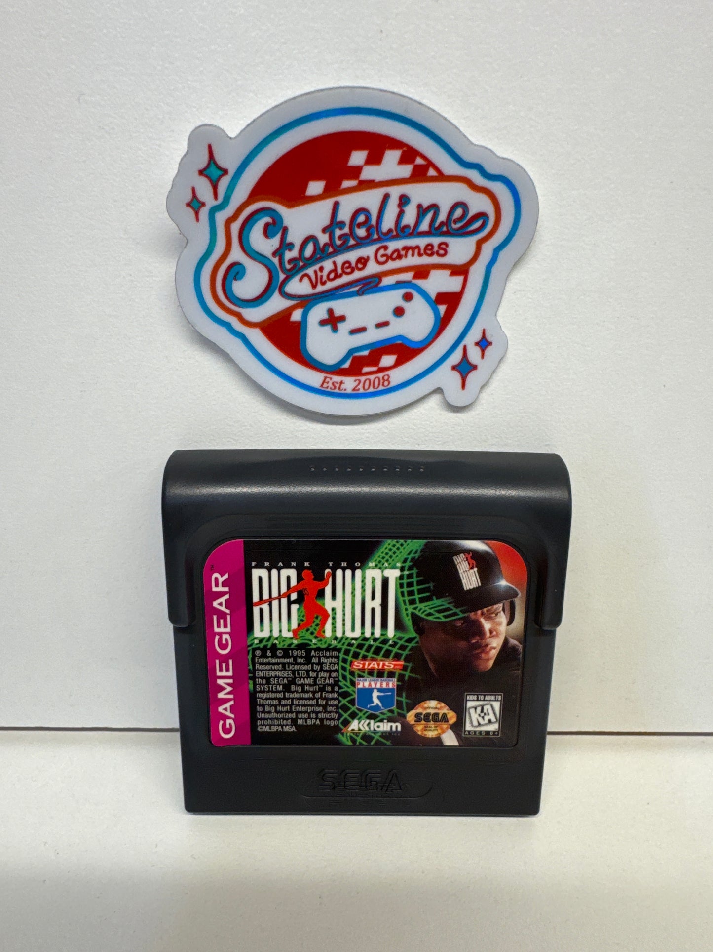 Frank Thomas Big Hurt Baseball - Sega Game Gear