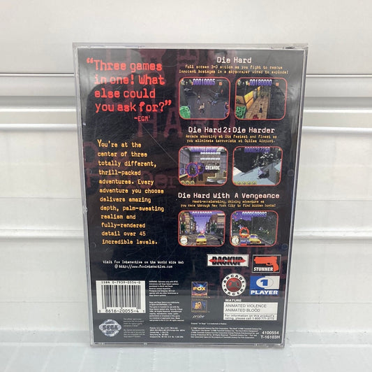 Die Hard Trilogy - Sega Saturn