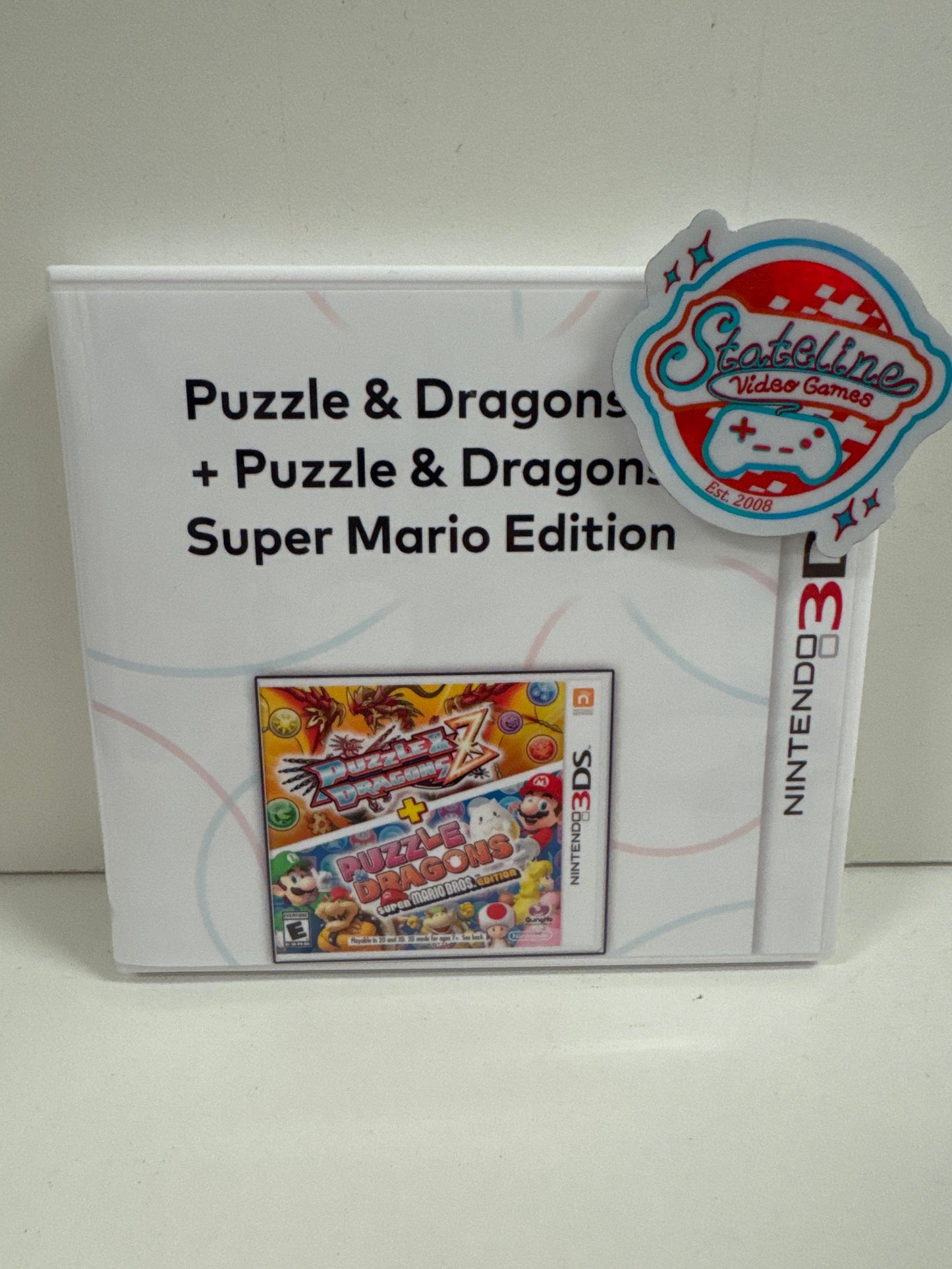Puzzle & Dragons Z + Puzzle & Dragons: Super Mario Bros. Edition - Nintendo 3DS