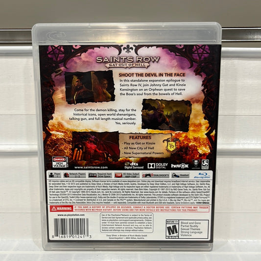 Saints Row: Gat Out of Hell - Playstation 3