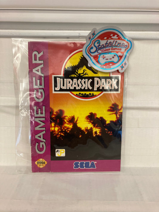 Jurassic Park - Sega Game Gear