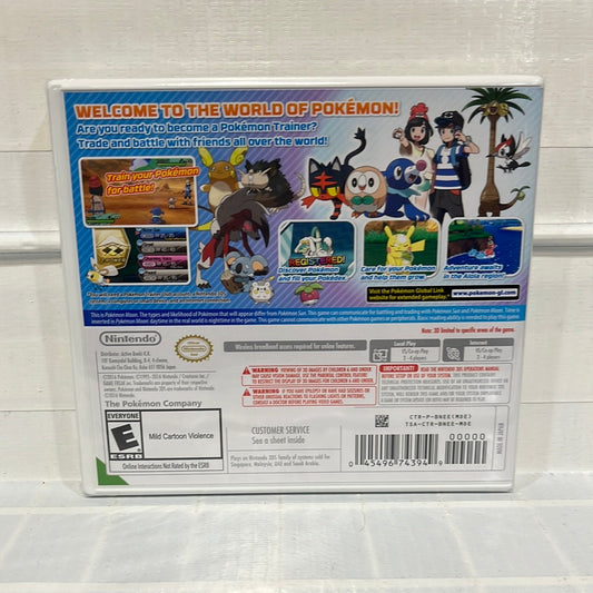 Pokemon Moon - Nintendo 3DS