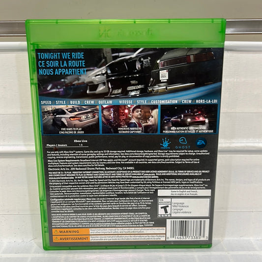Need for Speed - Xbox One