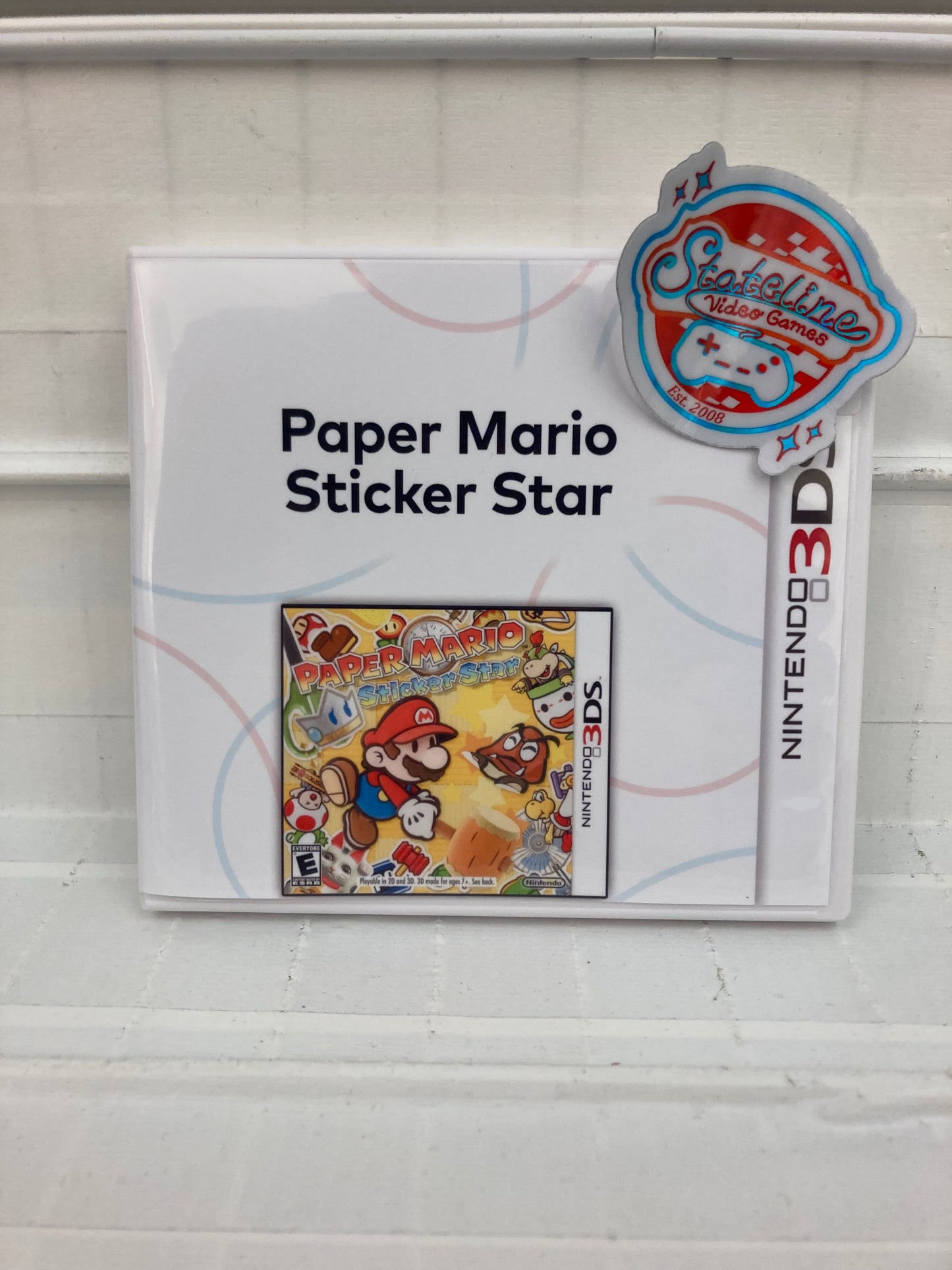Paper Mario: Sticker Star - Nintendo 3DS
