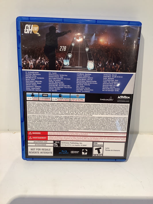 Guitar Hero Live - Playstation 4