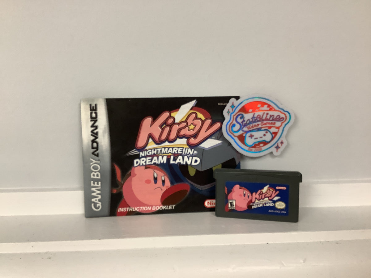Kirby Nightmare in Dreamland - GameBoy Advance