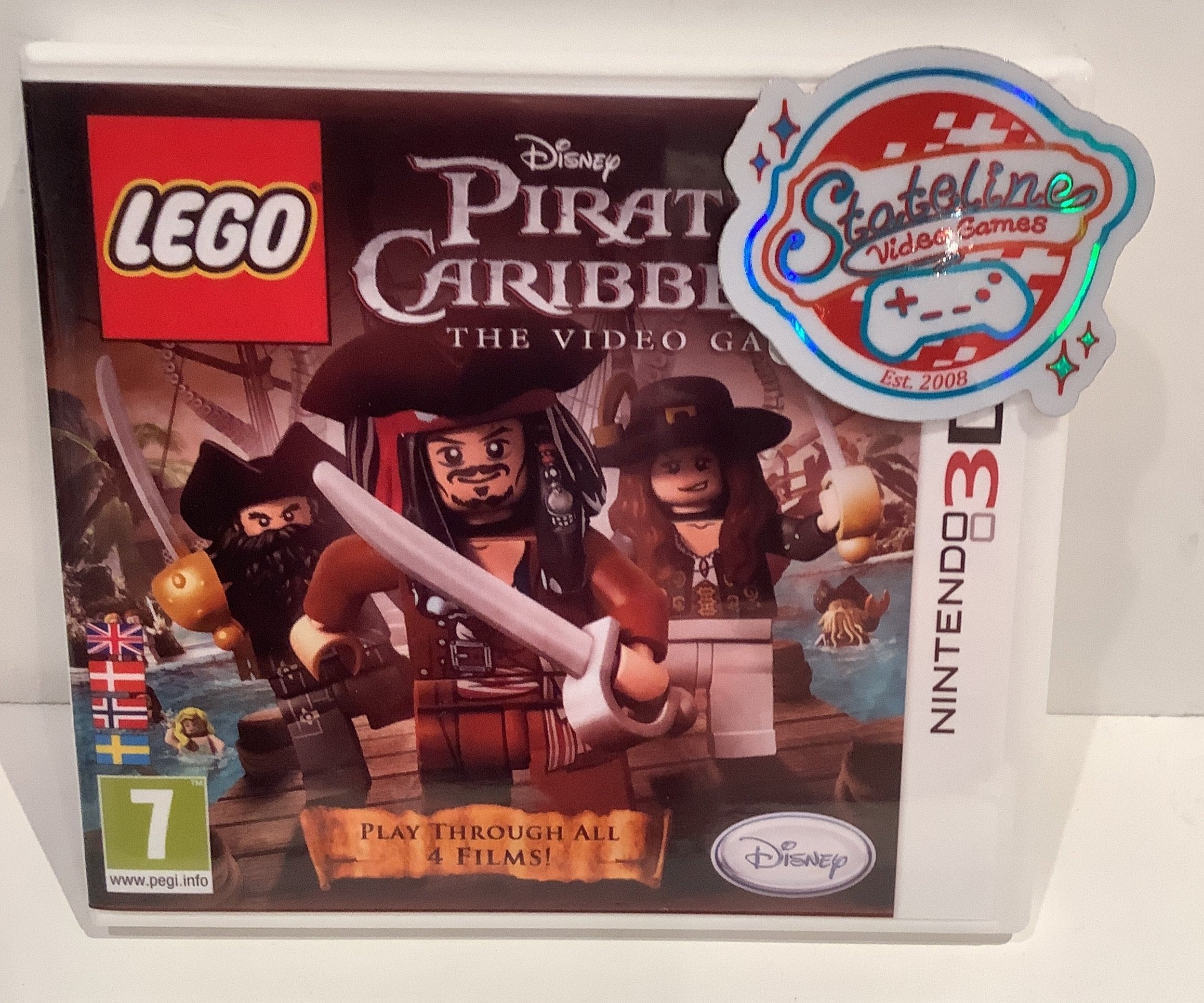 Pirates Of The Caribbean Nintendo Ds NiNTENDO 3DS LEGO PiRATES OF