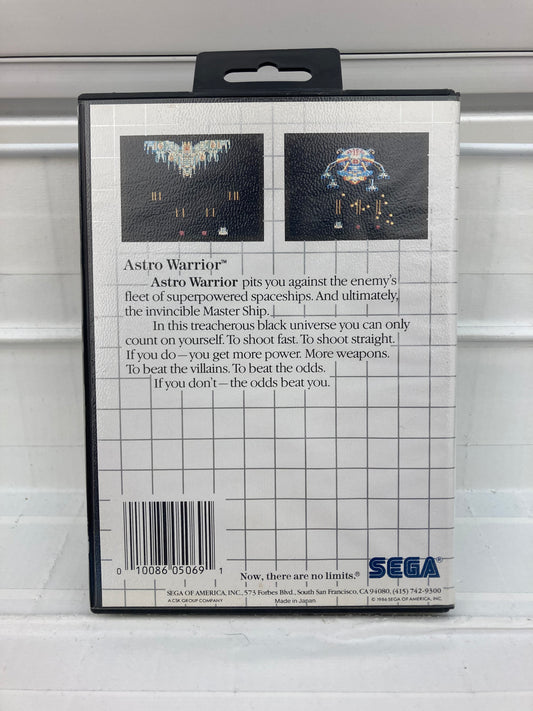Astro Warrior - Sega Master System