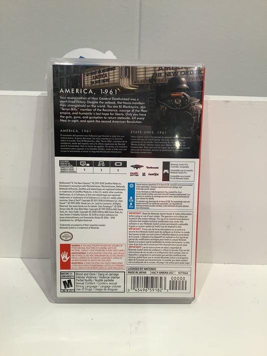 Wolfenstein II: The New Colossus - Nintendo Switch