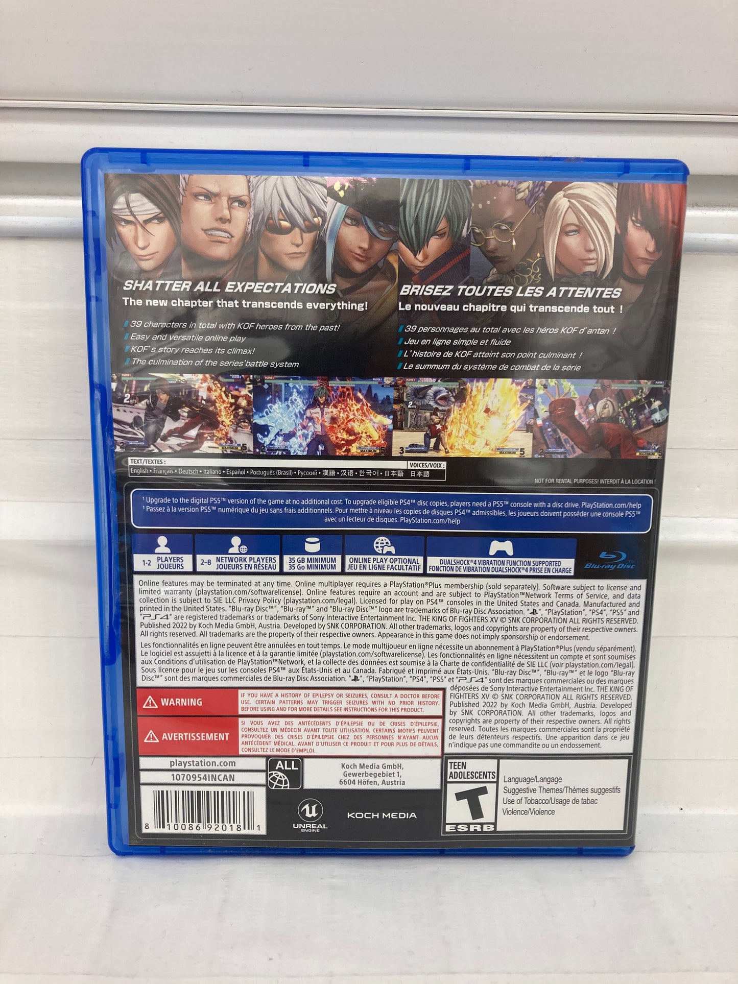 King of Fighters XV - Playstation 4