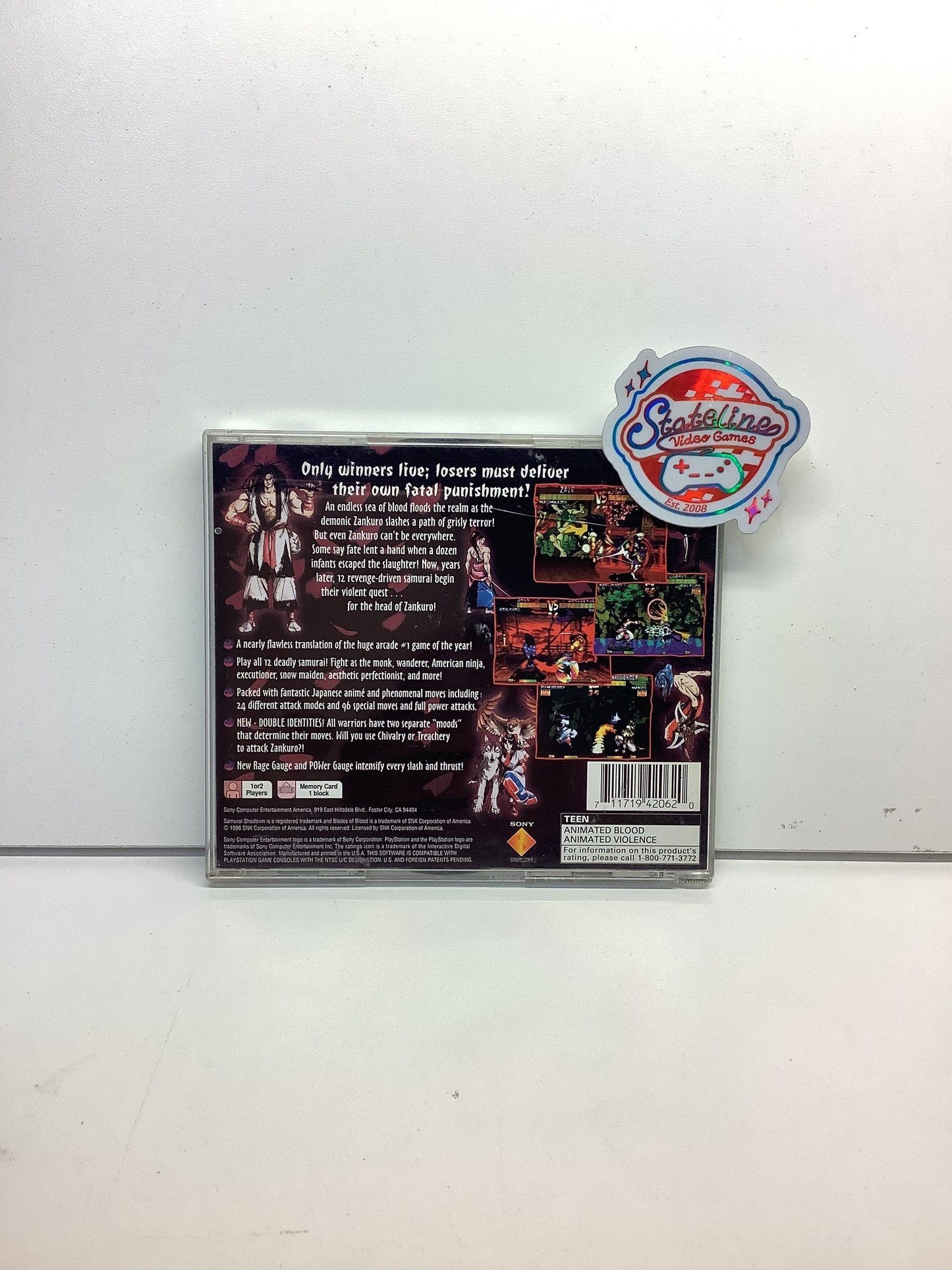 Samurai Shodown III - Playstation