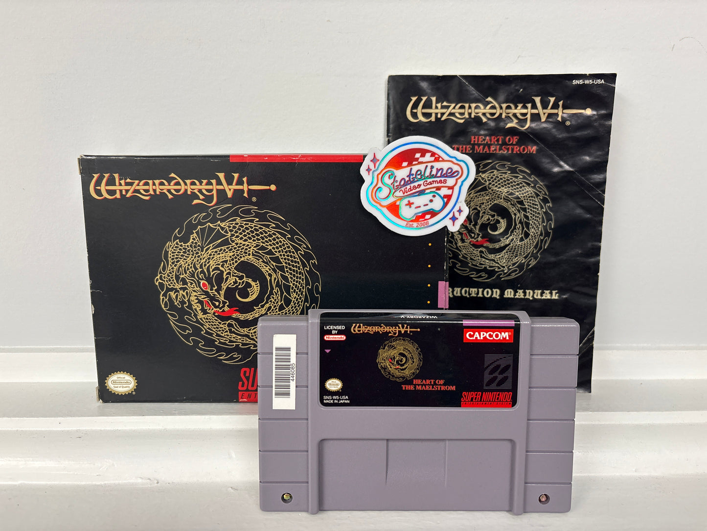Wizardry V Heart of the Maelstrom - Super Nintendo