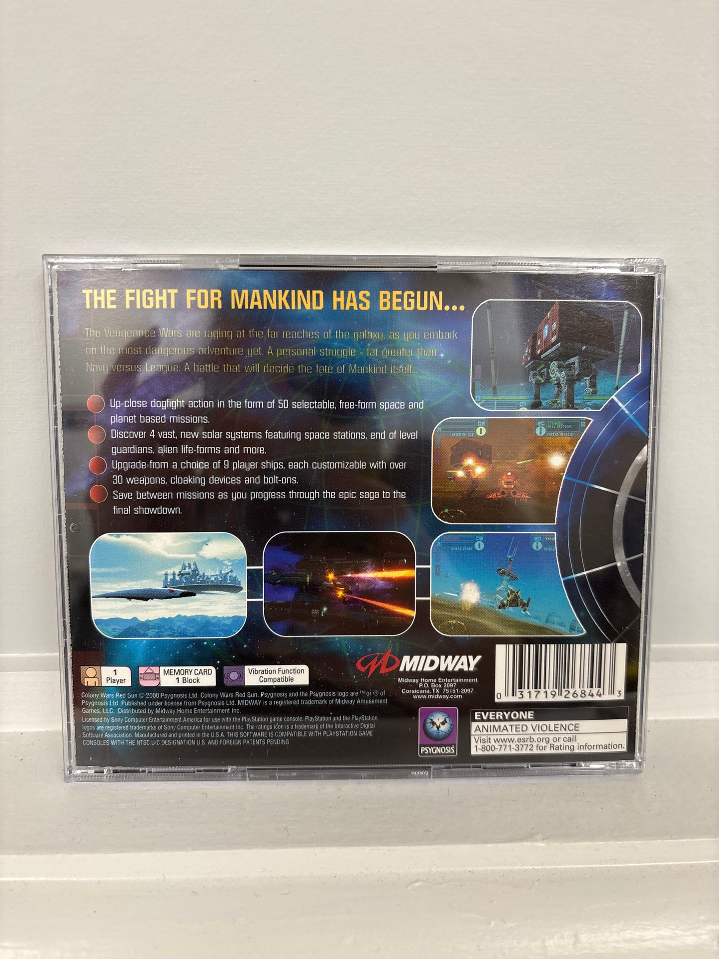 Colony Wars III: Red Sun - Playstation