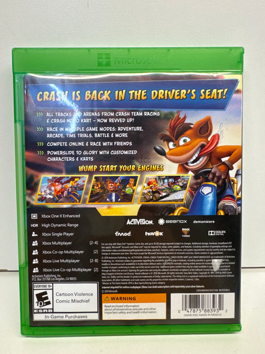CTR: Crash Team Racing: Nitro Fueled - Xbox One