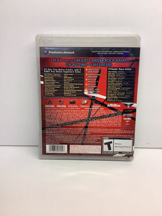 Guitar Hero: Van Halen - Playstation 3