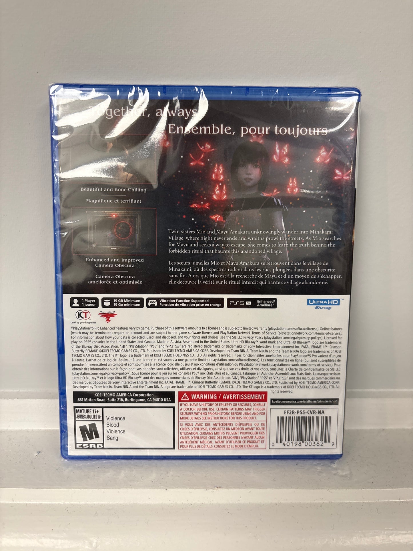 Fatal Frame II: Crimson Butterfly REMAKE - PlayStation 5