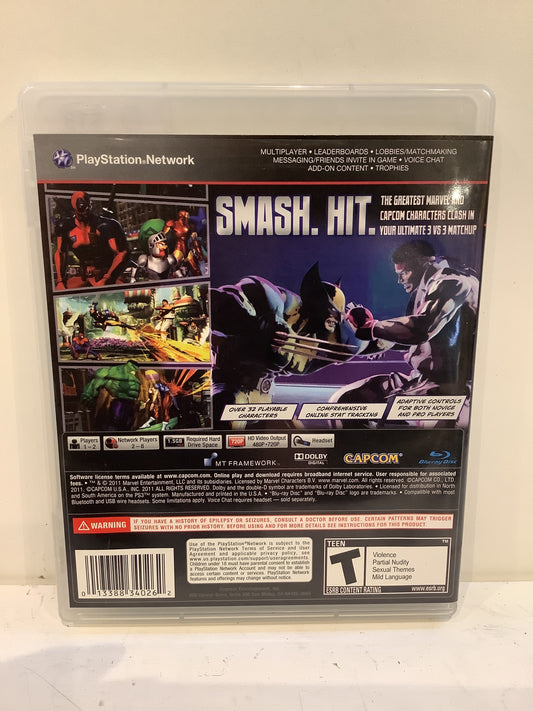Marvel Vs. Capcom 3: Fate of Two Worlds - Playstation 3