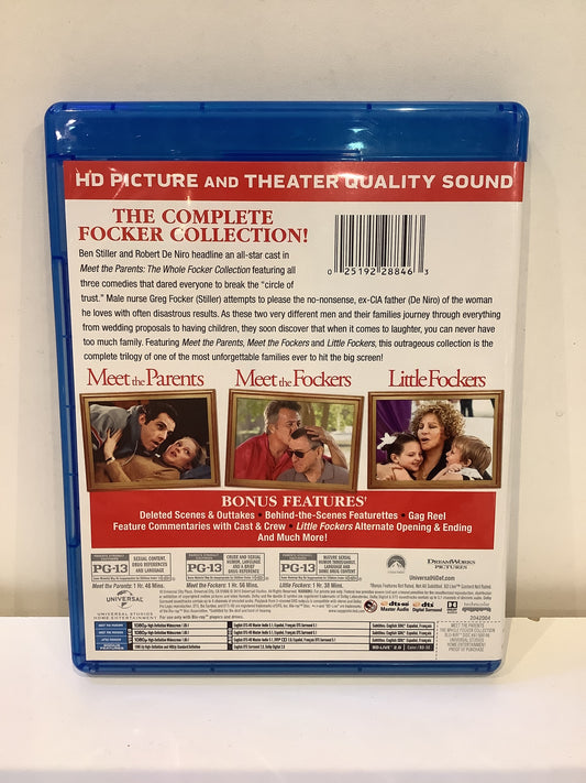 Meet the Parents: The Whole Focker Collection - Blu-Ray