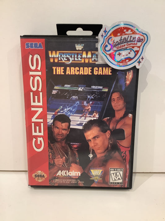 WWF Wrestlemania Arcade Game - Sega Genesis