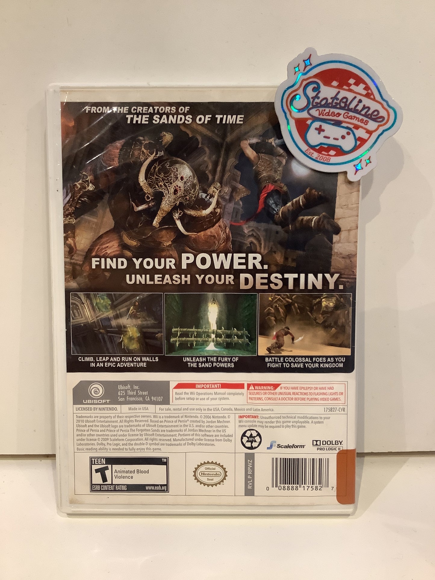 Prince of Persia: The Forgotten Sands - Wii