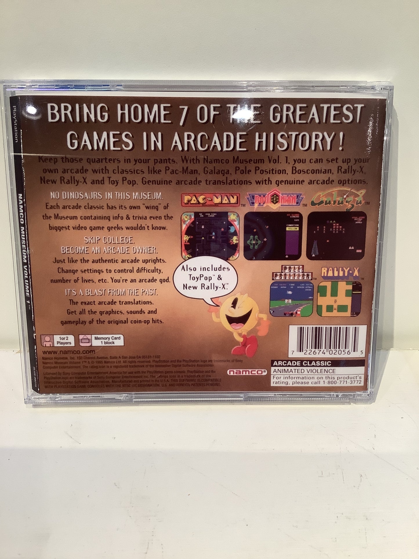 Namco Museum Volume 1 - Playstation