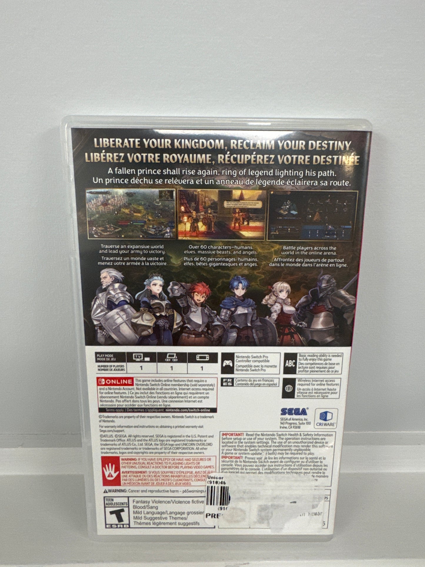 Unicorn Overlord - Nintendo Switch