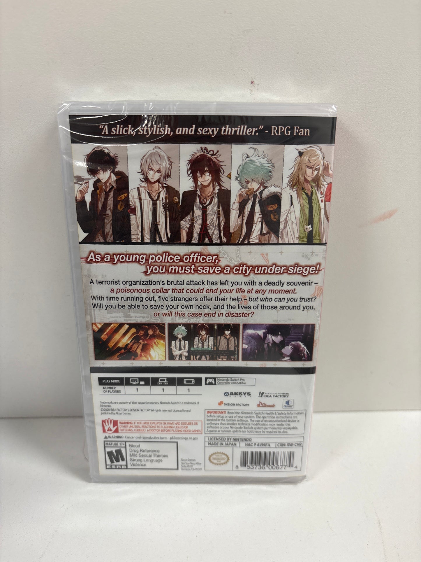 Collar X Malice - Nintendo Switch