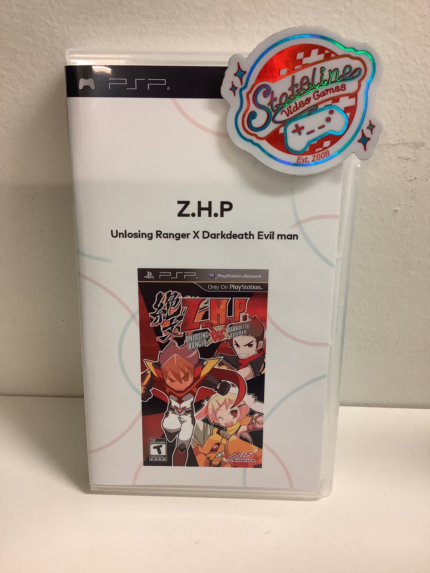 Z.H.P. Unlosing Ranger vs. Darkdeath Evilman - PSP
