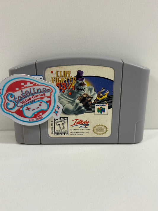 Clay Fighter 63 1/3 - Nintendo 64