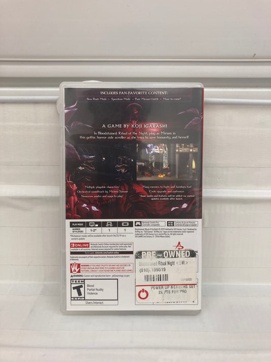 Bloodstained: Ritual of the Night - Nintendo Switch