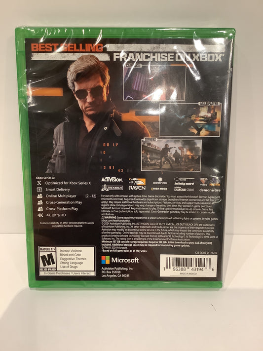 Call Of Duty: Black Ops 6 - Xbox Series X
