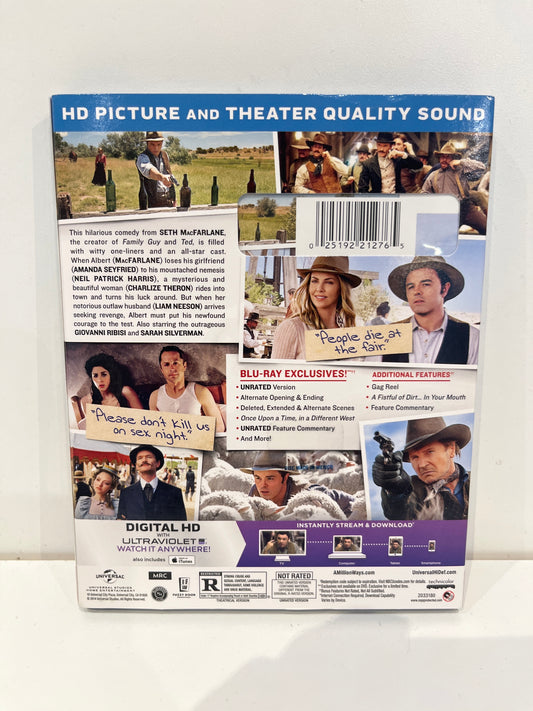 A Million Ways to Die in the West - Blu-Ray