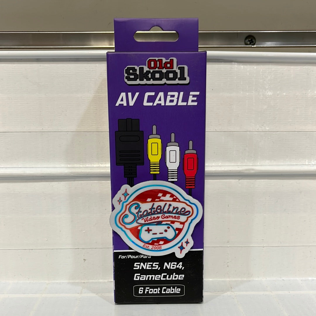 Aftermarket SNES, N64, Gamecube AV Cable - SNES, N64, GC