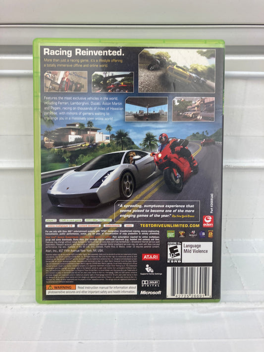 Test Drive Unlimited - Xbox 360