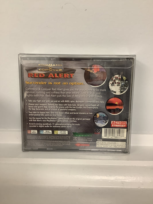 Command and Conquer Red Alert - Playstation