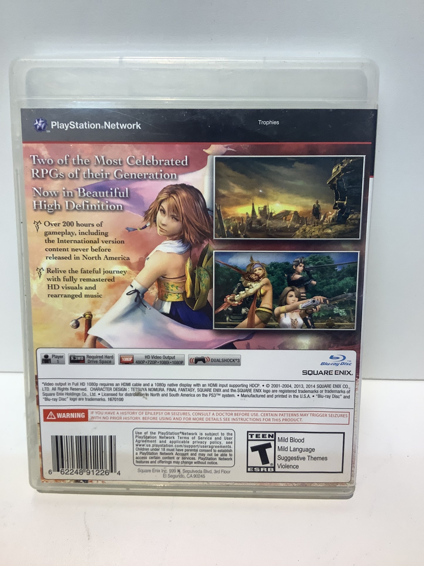 Final Fantasy X X-2 HD Remaster - Playstation 3