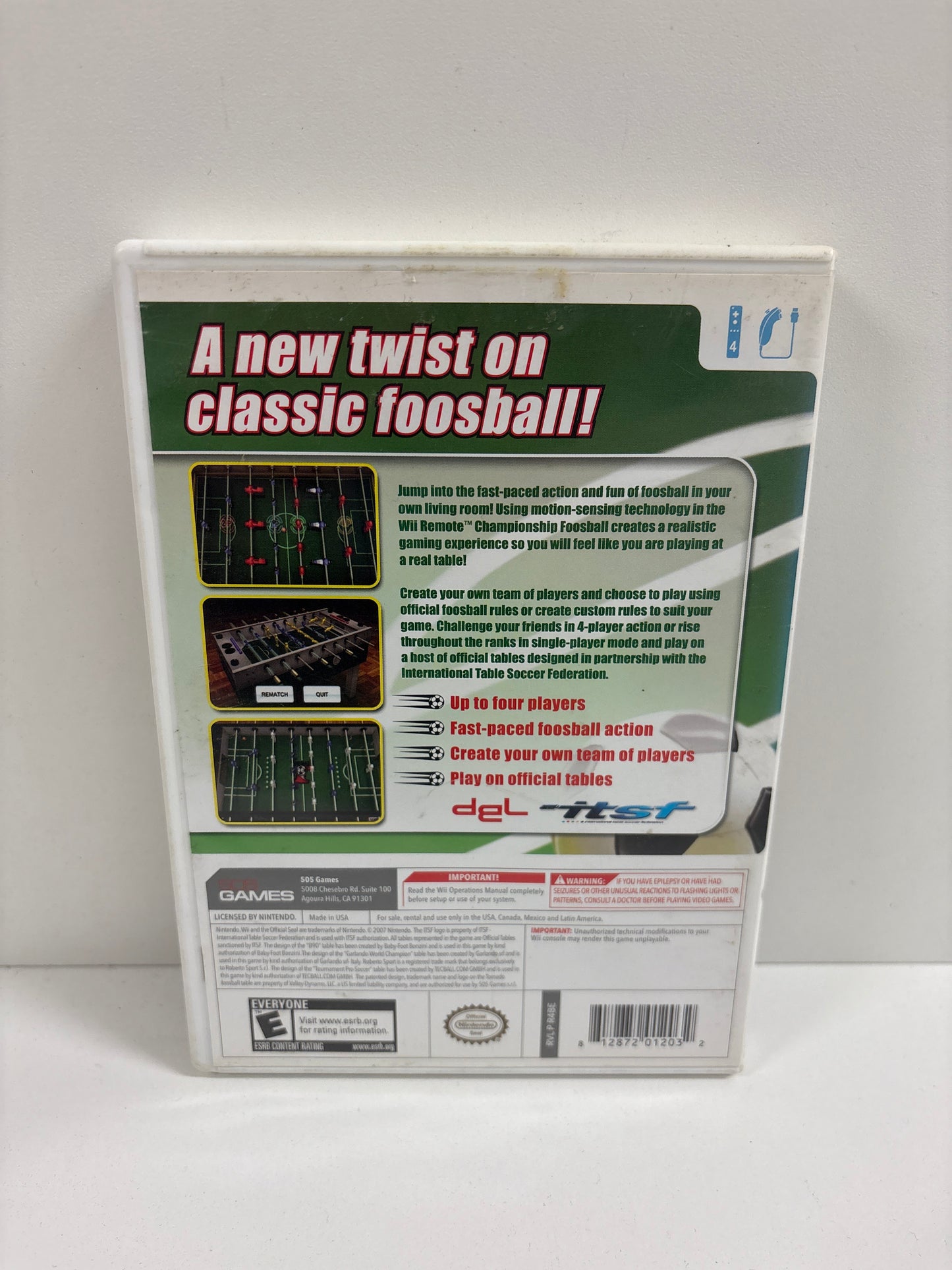 Championship Foosball - Wii